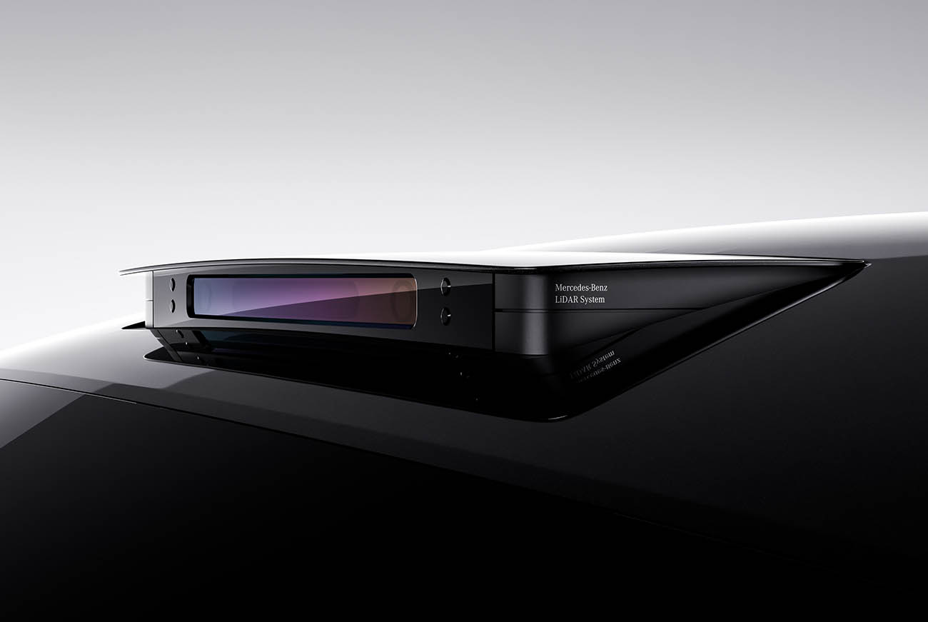 Mercedes-Benz Vision Iconic 2025 lidar