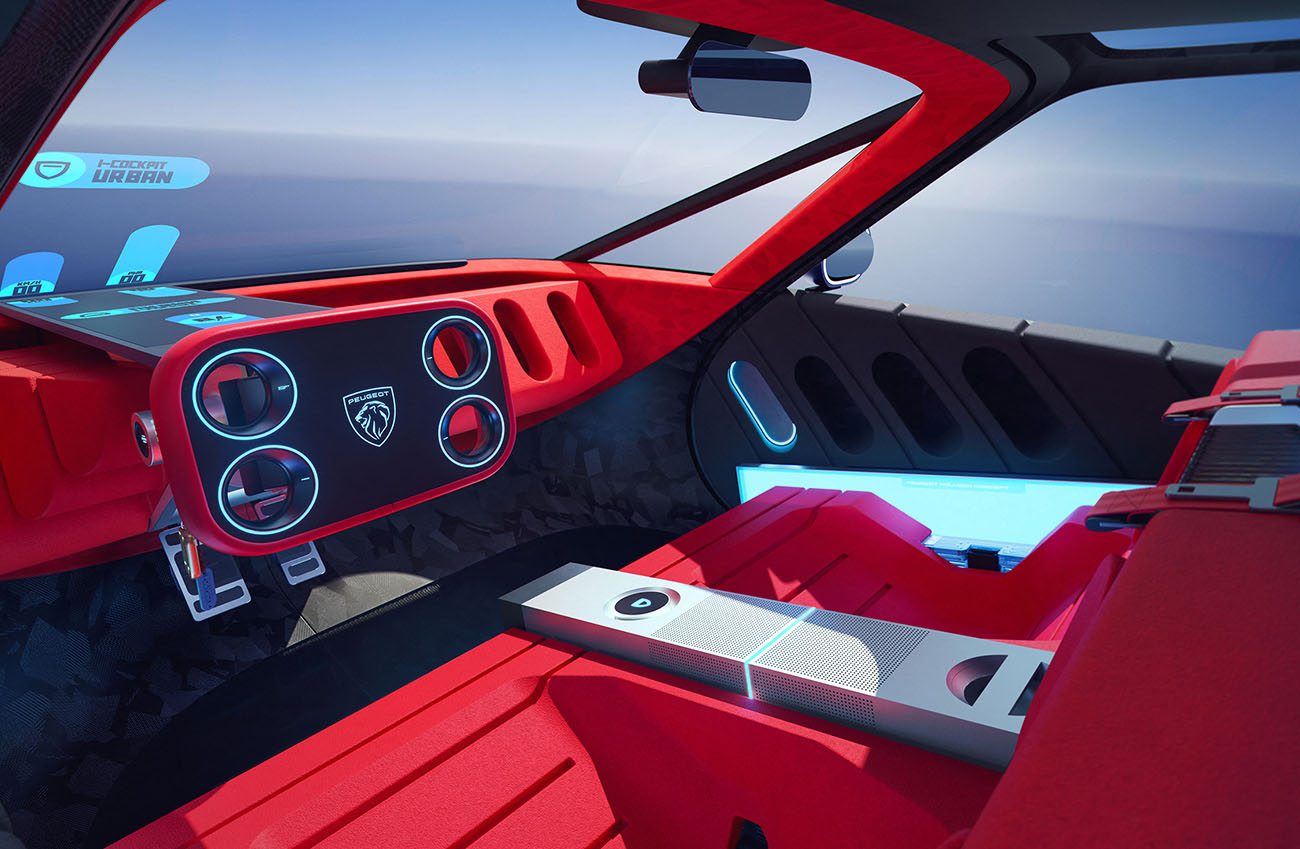 Peugeot Polygon Concept 2025 interior